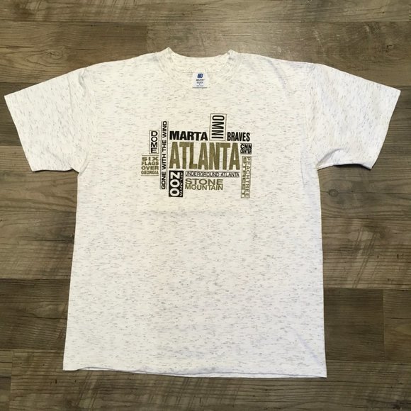 Belton Other - Vintage City of Atlanta T Shirt Men's L Single Stitch